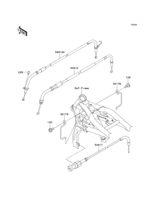 VN1600 Тросы управления