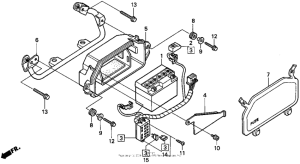 XR250L Аккумулятор