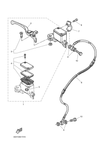 TT600RE Главный тормозной цилиндр