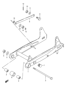 BX120 Маятник задний