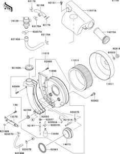 VN800 Воздушный фильтр