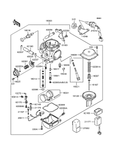 BJ250 Карбюратор