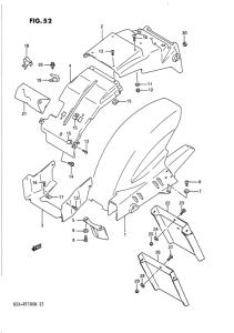 GSX-R1100 Заднее крыло