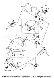 XVS950CT Сиденье