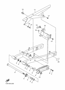 XJ6S Задний рычаг и подвеска