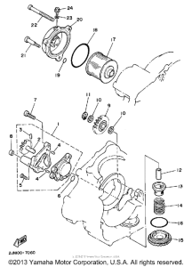 BW350T Масляный насос
