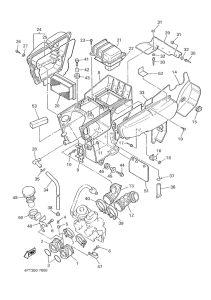 XT600E Впускная система 2