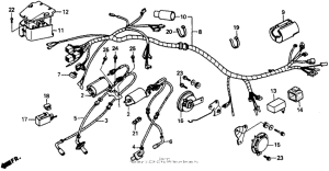 VT1100C Жгут проводов