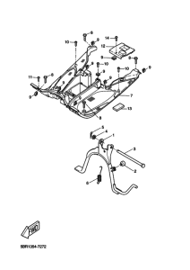 YQ50 Support & repose pied