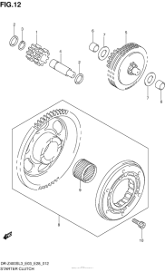  Муфта стартера