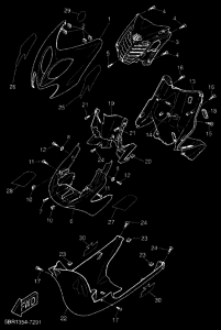 YQ50L Щиток облицовочный