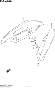 UH200 Pillion Rider Handle