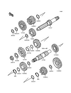 VN400 Трансмиссия