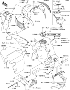 ZX636 Fuel tank(1 / 2)