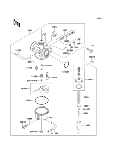 AN110 Carburetor assy