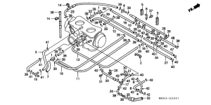 GL1500 Шланги, трубки
