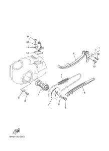 TTR90V Camshaft & chain