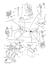 FZS600S Электрика 1