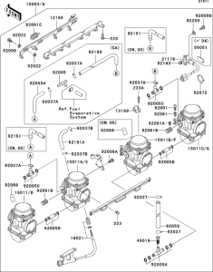ZR750 Carburetor(1 / 2)