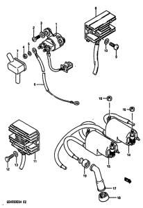 GSX550 Equipo electrico
