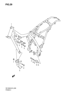RV125 Frame comp