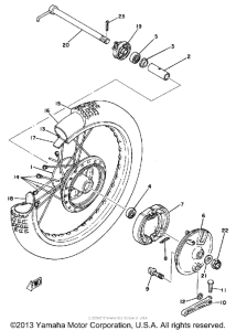 IT175H Переднее колесо