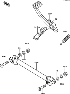 ZG1000 Педаль тормоза