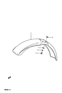 RM80 Переднее крыло