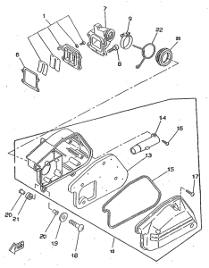 CW50RSP Впускная система