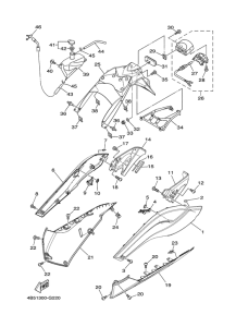 XP500A Боковые обтекатели 2