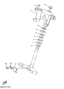 TZR125 Управление