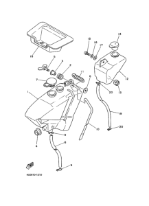 RZ350 ｵｲﾙﾀﾝｸ