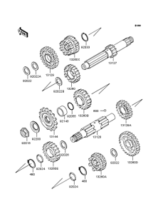 VN400 Трансмиссия