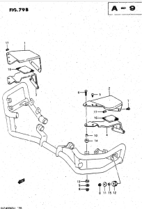 GV1400 Corner lamp cover