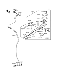 ZR1200 Цилиндр сцепления