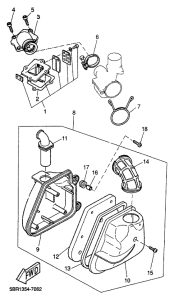 YQ50 Впускная система