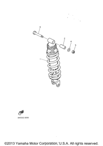 FZR600RE Амортизаторы задние
