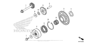  Муфта стартера