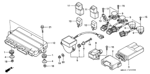 RVF750 Sensor / relay