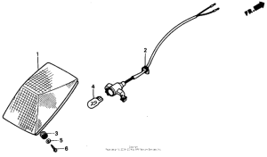 XR250R Taillight 86-91