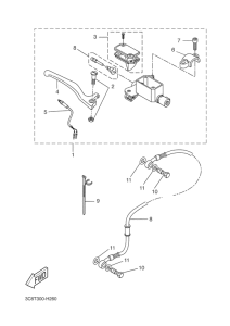 YQ50 Главный тормозной цилиндр