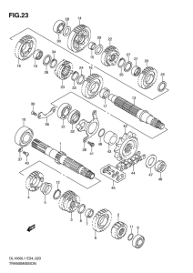DL1000 Трансмиссия