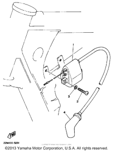 YZ80W (Motocross) Электрика