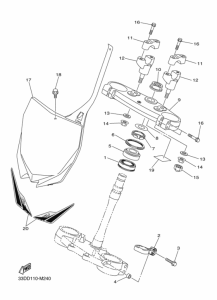 YZ450F Регулятор