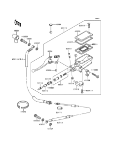 ZG1000 Главный цилиндр сцепления