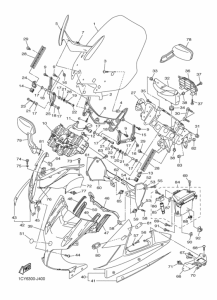 FJR1300A Cowling comp