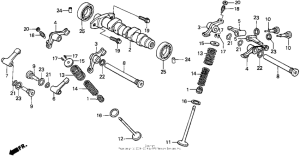 XR250L Распределительный вал