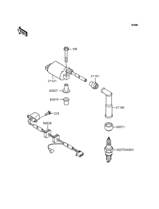 BJ250 Катушка зажигания