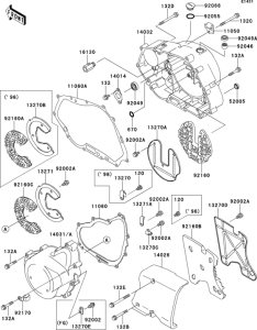 BN125 Крышки двигателя