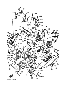 XP500 XP500Y Щиток облицовочный